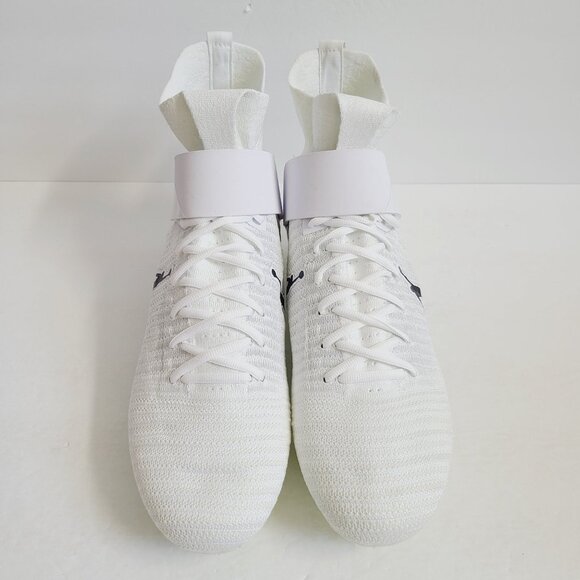 NEW Nike Jordan Alpha Menace Elite 2 Football Cleats CV1664-103 Size 14 White main image 6